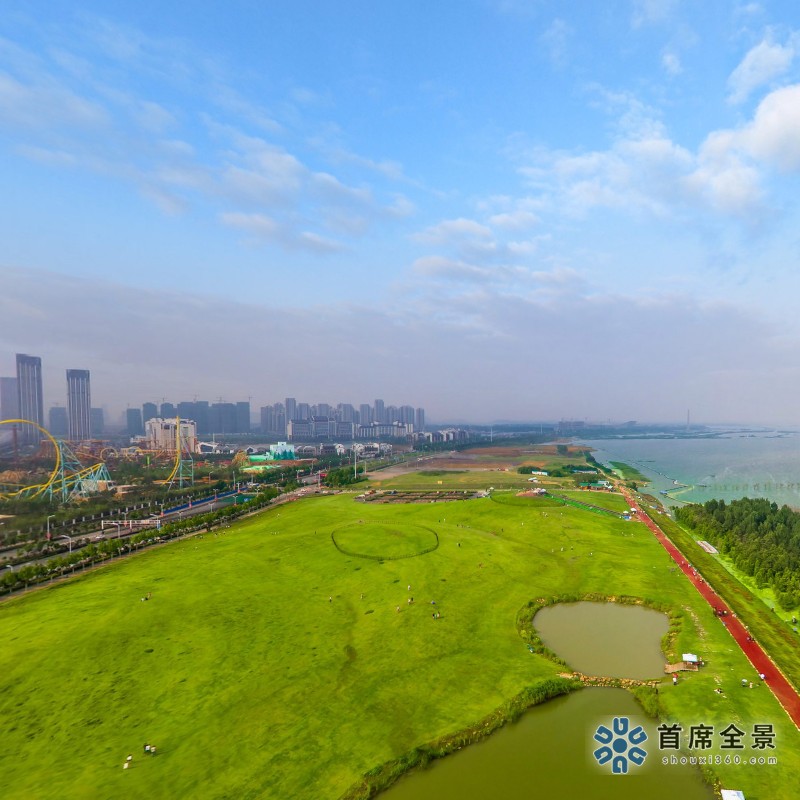 通过VR全景航拍，近距离体验